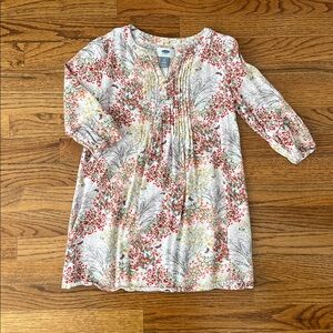 Old Navy Floral Dress Girls Size 8 Medium